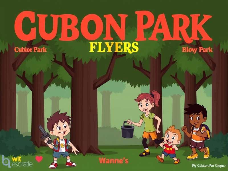 Cubbon Park Flyer Characters